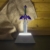 The Legend of Zelda Lampe Master Sword silbergrau, Schaft mehrfarbig, Batterie- oder USB Betrieb, im Geschenkkarton. - 1