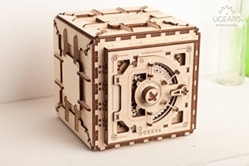 UGEARS Mechanisches 3D-Puzzle, hölzerner Rätsel für Kinder, Jugendliche und Erwachsene - 3