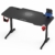 Ultradesk Frag Graphit - Computertisch, Schreibtisch, Gaming Tisch mit Mauspad und Zubehör, L: 140cm T: 66cm H: 76cm - 1