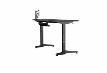 Ultradesk Frag Schwarz - Computertisch, Schreibtisch, Gaming Tisch mit Mauspad und Zubehör, L: 140cm T: 66cm H: 76cm - 6