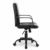 64Gril Bürostuhl Kunstleder Office Chair höhenverstellbar Drehstuhl für Büro/Wohnzimmer, Schwarz (Schwarz) - 7