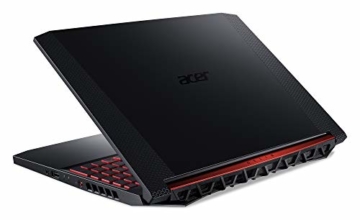 Acer Nitro 5 (AN515-54-55UY) 39,6 cm (15,6 Zoll Full-HD IPS 120 Hz matt) Gaming Laptop (Intel Core i5-9300H, 8 GB RAM, 512 GB PCIe SSD, NVIDIA GeForce RTX 2060, Win 10 Home) schwarz/rot - 6