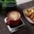 Aiboria Kaffeetassenwärmer, 10-W-Smart-Touchscreen-Getränkewärmer mit automatischer Abschalt-Schwerkraftinduktion für Schreibtisch und Haushalt, 3 einstellbare Temperaturstufen (Weiß + Schwarz) - 2