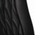 Amstyle Bürostuhl Monterey Echt-Leder Schreibtischstuhl XXL Polsterung Chefsessel hohe Rückenlehne mit Kopfstütze Design Drehstuhl Hartbodenrollen Drehsessel höhenverstellbar Wippfunktion schwarz - 3