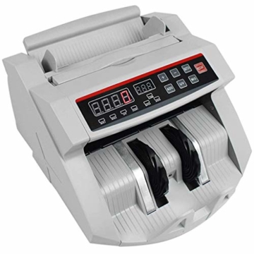 ASJJ Tragbarer Geldzähler Handlicher Geldzähler Mini Bill Bargeldzählmaschine Multi-Währungs-Handy-Banknotenzähler - 5