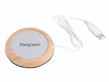 Beper-USB-Tassenwärmer, ideal für die Wintersaison, praktisch für Arbeiten unterwegs und zu Hause, 5 W - 5