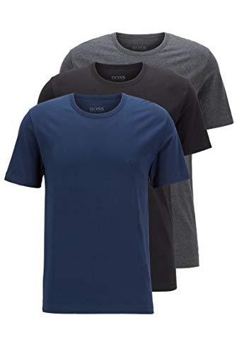 BOSS Herren T-Shirt RN 3P CO T-Shirts aus Baumwolle im Dreier-Pack - 1