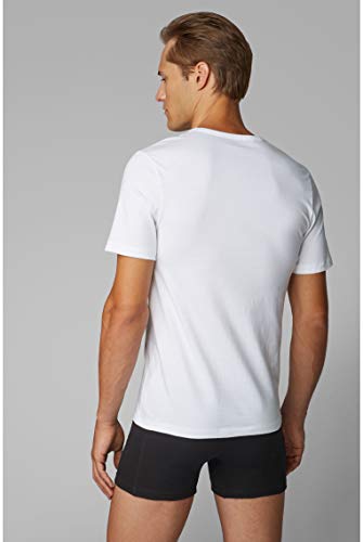 BOSS Herren T-Shirt VN 3P CO Dreier-Pack T-Shirts aus Baumwolle mit V-Ausschnitt - 2