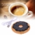 Cabilock USB-Beheizte Kaffeetasse Wärmer Donut-Untersetzer für Den Home-Office-Schreibtisch(Gelber Kaffee) - 5