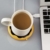 Cabilock USB-Beheizte Kaffeetasse Wärmer Donut-Untersetzer für Den Home-Office-Schreibtisch(Gelber Kaffee) - 6