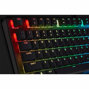 Corsair K60 RGB PRO Mechanische Gaming-Tastatur (CHERRY VIOLA Tastenschalter: Leichtgängig und Schnell, Robuster Aluminium-Rahmen, Anpassbare RGB-Beleuchtung), Schwarz - 11