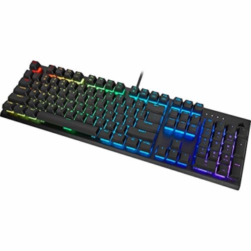 Corsair K60 RGB PRO Mechanische Gaming-Tastatur (CHERRY VIOLA Tastenschalter: Leichtgängig und Schnell, Robuster Aluminium-Rahmen, Anpassbare RGB-Beleuchtung), Schwarz - 13
