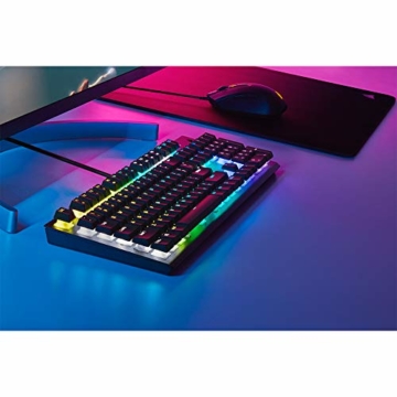 Corsair K60 RGB PRO Mechanische Gaming-Tastatur (CHERRY VIOLA Tastenschalter: Leichtgängig und Schnell, Robuster Aluminium-Rahmen, Anpassbare RGB-Beleuchtung), Schwarz - 6