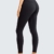 CRZ YOGA Damen Sports Yoga Leggings Sporthose mit Hoher Taille-Nackte Empfindung -63cm Schwarz 34 - 2