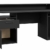 Forte Tezaur Schreibtisch, Holzwerkstoff, Schwarz matt, 91 x 160 x 72 cm - 5