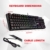 havit Mechanische Gaming Tastatur, QWERTZ Tastatur (Deutsches Layout) mit roten Schaltern, Mechanische Tastatur für PC Gamer und Arbeits, Schwarz (HV-KB432L) - 7