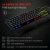 havit Mechanische Gaming Tastatur und Maus Set,  RGB Hintergrundbeleuchtung QWERTZ (DE-Layout), Aluminiumoberfläche und Handballenauflage, 4800DPI RGB Wired Gaming Maus mit 7 Tasten (Schwarz) - 3
