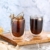 hirmit Doppelwandige Gläser Set Kaffeetassen 350ML Trinkgläser für Espresso Tee Latte Cola Cappuccino Getränk - 4