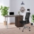 hjh OFFICE 657260 Profi Bürostuhl PORTO MAX HIGH Stoff/Netz Schwarz Bürosessel ergonomisch, hohe Rückenlehne - 8