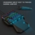 Jelly Comb Mechanische Gaming Tastatur Maus Set, RGB beleuchtete Einhand-Minitastatur und Mausadapter mit Kabel für PS4, PS3, Xbox One, Nintendo Switch und Windows PC-Spiel, Schwarz - 5