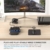 Jelly Comb Mechanische Gaming Tastatur Maus Set, RGB beleuchtete Einhand-Minitastatur und Mausadapter mit Kabel für PS4, PS3, Xbox One, Nintendo Switch und Windows PC-Spiel, Schwarz - 7