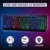 KLIM Chroma Gaming Tastatur QWERTZ DEUTSCH mit Kabel USB + Langlebig, Ergonomisch, Wasserdicht, Leise Tasten + RGB Gamer Tastatur für PC Mac Xbox One X PS4 Tastatur + Neue 2020 Version + Schwarz - 8