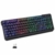 KLIM Chroma Wireless Gaming Tastatur Kabellos QWERTZ DEUTSCH + Langlebig, Ergonomisch, Wasserdicht, Leise + RGB Kabellose Tastatur Gaming für PC PS4 Mac + Neue 2020 Version + Schwarz - 1