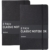 Liniert Notizbuch/Notizblöcke (2er Pack) - Premium Dickes Papier 120g / m², Kunstleder Schreibheft, Schwarz, Hardcover, Groß, Zeitschriften, Gefüttert (5 x 8,25) von Lemome - 1