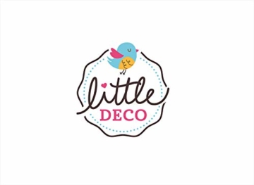 Little Deco Wandsticker 86 Punkte Kinderzimmer Mädchen Kreise | rosa grau | viele Farben Wandtattoo Klebepunkte Wandaufkleber Dots bunt DL390 - 7