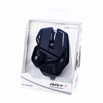 MadCatz R.A.T. 6+ Optical Gaming Mouse, Black - 7