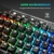 Mechanische Tastatur RGB, PICTEK Ganz metallpaneel, Anpassbare beleuchtet Gaming Tastatur(QWERTZ), Red Schalter Keyboard, Programmierbar Mikro, 19 Anti-Ghosting, PC|Desktop für Gamer - 2