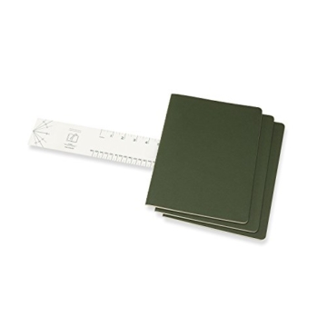 Moleskine Cahier Notizheft, Extra Large 19 x 25 cm, 120 Seiten, myrten-grün - 5