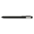 Moleskine Click Kugelschreiber (1,0 mm Stiftspitze, rechteckige Form und Clip für Notizbücher, Nachfüllbar) schwarz - 4