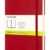 Moleskine farbiges Notizbuch (Large, Hardcover, blanko) rot - 1