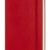 Moleskine farbiges Notizbuch (Large, Hardcover, blanko) rot - 6