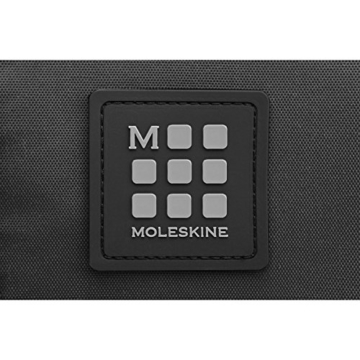 Moleskine ID Umhängetasche, Messenger Bag mit Schultergurt, Gerätetasche (für Tablet, Laptop, PC, Notizbuch und iPad bis 15 Zoll, Größe 26 x 6 x 21 cm) schwarz - 6