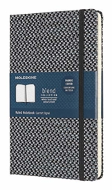 Moleskine - Klassisches Liniertes Notizbuch - Blend Kollektion - Hardcover mit Elastischem Verschlussband - Farbe Grün - Größe A3 13 x 21 - 240 Seiten - 1