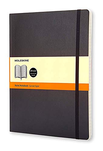 Moleskine Notizbuch, Xlarge, Liniert, Soft Cover, Schwarz - 1