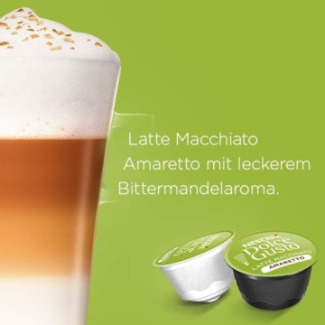 NESCAFÉ Dolce Gusto Latte Macchiato Amaretto, 48 Kapseln, 24 Getränke, 3er Pack (3 x 16 Kapseln) - 2