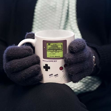 Nintendo Game Boy Thermoeffekt Tasse Super Mario 300ml Keramik weiß - 7