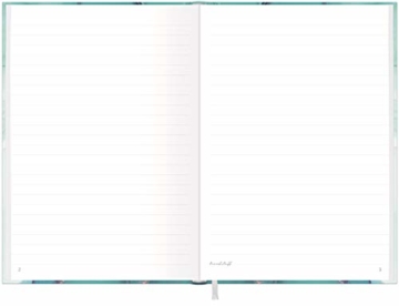 Notizbuch A5 liniert [Smaragd Gold] von Trendstuff by Häfft | 126 Seiten | ideal als Tagebuch, Bullet Journal, Ideenbuch, Schreibheft | nachhaltig & klimaneutral - 5