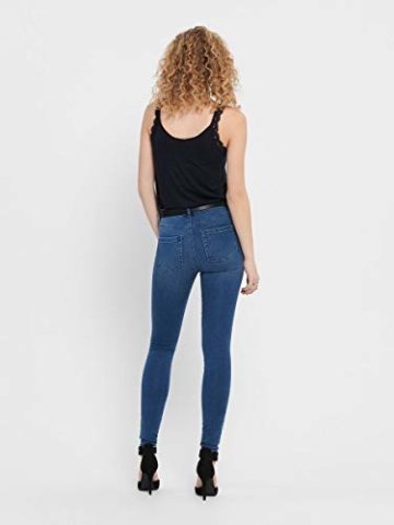 ONLY Female Skinny Fit Jeans ONLRoyal High Waist M30Medium Blue Denim - 2