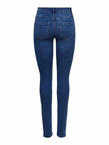 ONLY Female Skinny Fit Jeans ONLRoyal High Waist M30Medium Blue Denim - 3