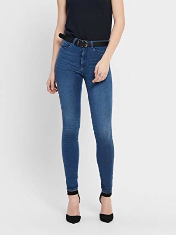 ONLY Female Skinny Fit Jeans ONLRoyal High Waist M30Medium Blue Denim - 4