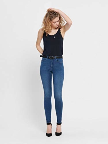 ONLY Female Skinny Fit Jeans ONLRoyal High Waist M30Medium Blue Denim - 6