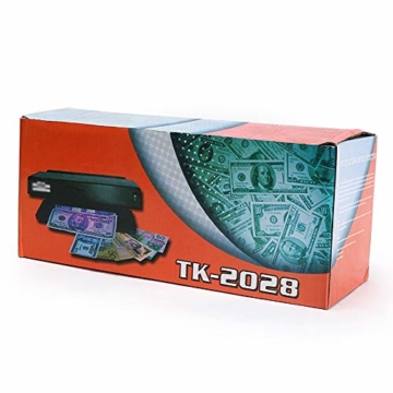 OPNIGHDYMD UV-Counterfeit Detector, Multinationale Währung Ziguang Banknotenzähler, Universal Multifunktions Währung-Detektor - 3