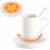 PINPOXE Elektrische Tassenwärmer Pad, Getränkewärmer Set, Untersetzer, Heizung Coaster Tray, Getränkewärmer mit Elektrischer Heizplatte Schalter für Tee Kaffee Milch Kaffeewärmer mit Eurostecker - 1