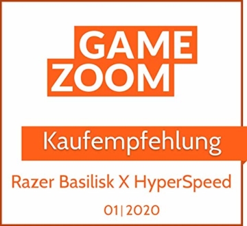 Razer Basilisk X HyperSpeed Wireless Gaming Maus (mit Razer HyperSpeed Technologie, Kabellos, 5G Advanced Optical Sensor und 6 Freikonfigurierbaren Tasten) Schwarz - 7