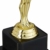 Relaxdays Unisex Jugend, Gold Siegerfigur, quadratischer Sockel, Figur mit Kranz, Siegertrophäe, Hollywood, Geschenkidee, 18 cm groß, 1 Stück - 7