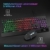 Rii Gaming Tastatur und Maus Set, maus und tastatur, RGB Hintergrundbeleuchtung QWERTZ (DE-Layout), Regenbogen Farben Beleuchtete USB Wasserdicht Tastatur und Maus mit 3200 DPI für Pro PC Gamer - 5